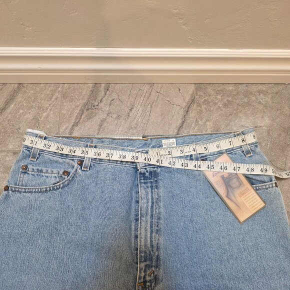 Vintage Levi's 540 Brown Tab Relaxed Fit Jeans Wrinkle Free USA Made Sz 40/32 - Picture 11 of 13